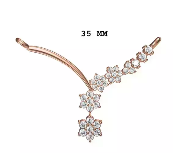 Women Necklace Pendant STL JCD Details