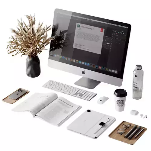 Apple Set 7 3D model