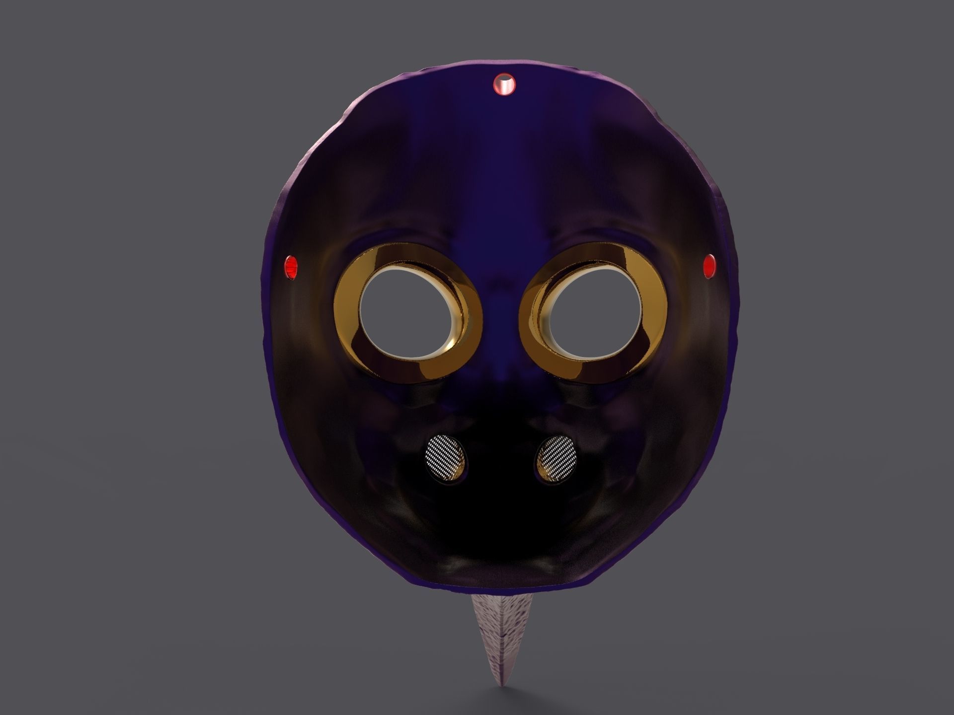 Plague doctor mask 3D print model 3D print model_18