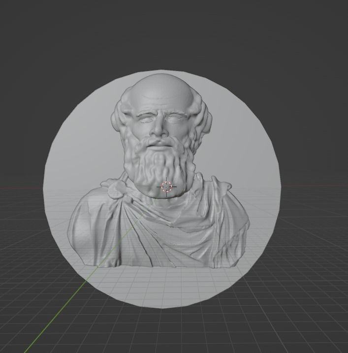 Archimedes Relief 3D print model_5