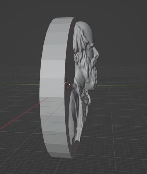 Archimedes Relief 3D print model_7