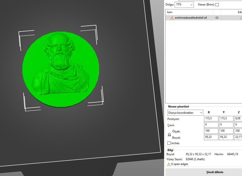 Archimedes Relief 3D print model_3