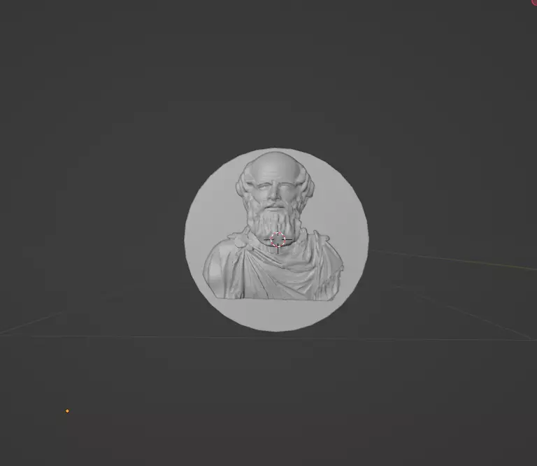 Archimedes Relief 3D print model_0