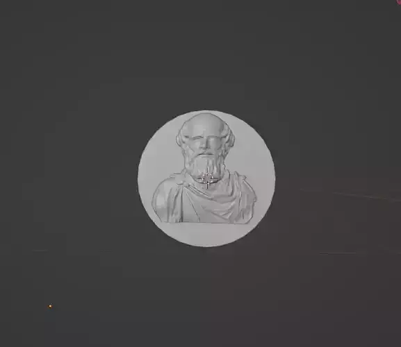 Archimedes Relief 3D print model