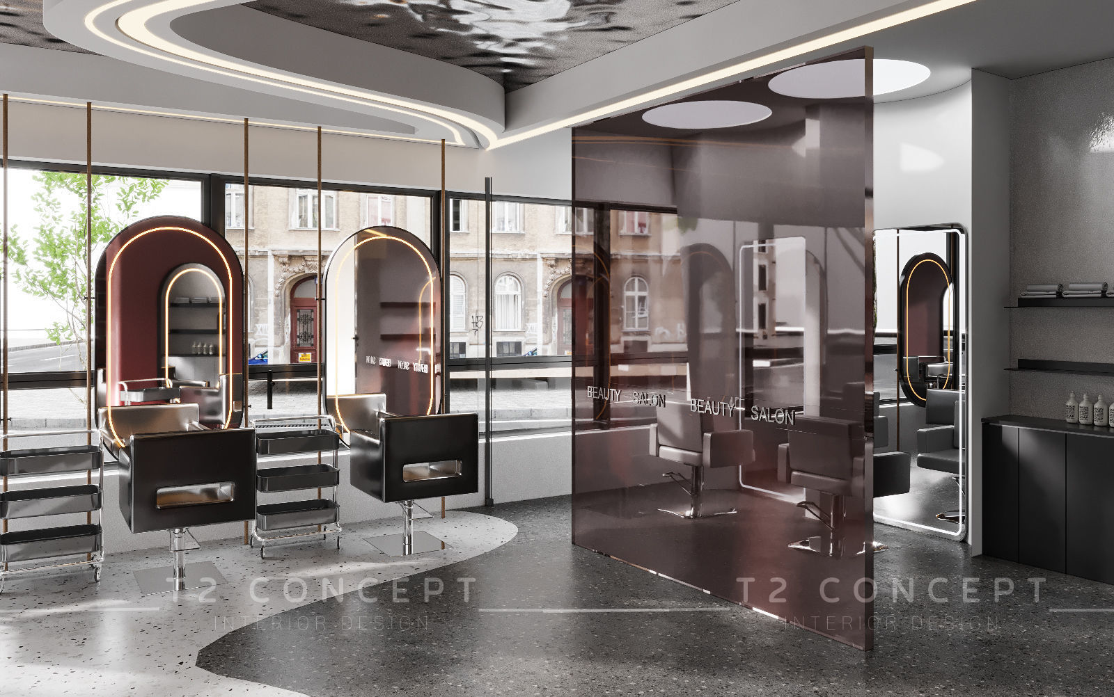 HAIR SALON 3D model_1