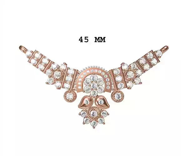 Women Necklace Pendant STL JCD Details