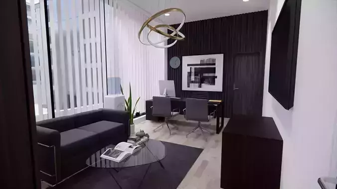 OFFICE BUILDING COMPLEX  3D model