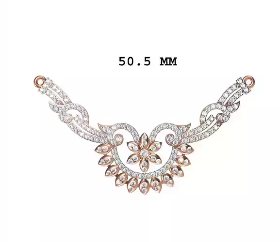 Women Necklace Pendant STL JCD Details