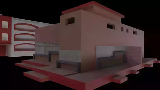 School 3D Model