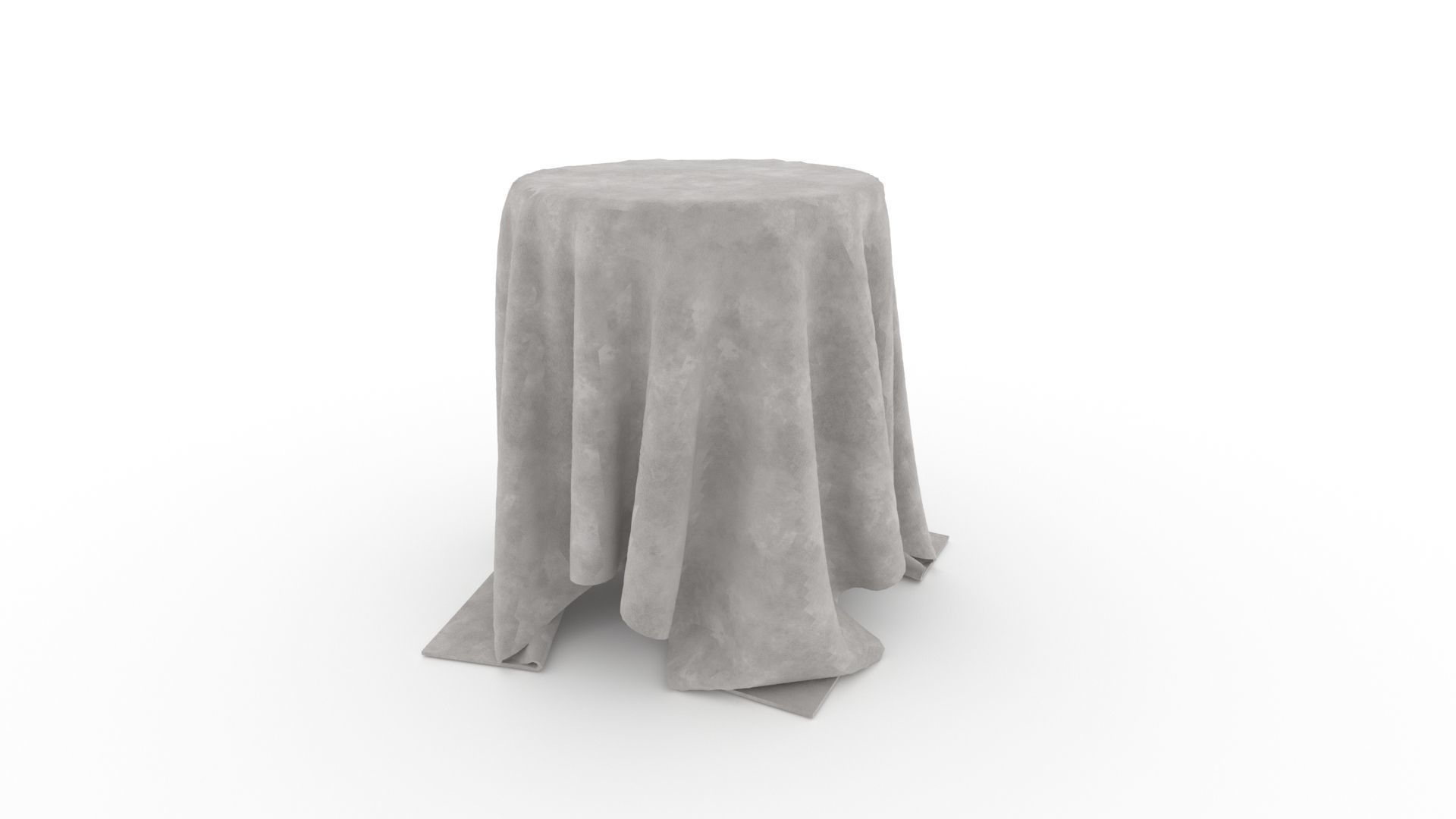 Tablecloth 3D model_1