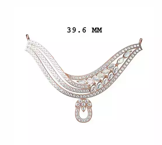 Women Necklace Pendant STL JCD Details