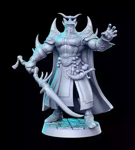 Ex-Death Final Fantasy 32mm Pre-supported 3D print model