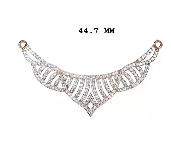 Women Necklace Pendant STL JCD Details