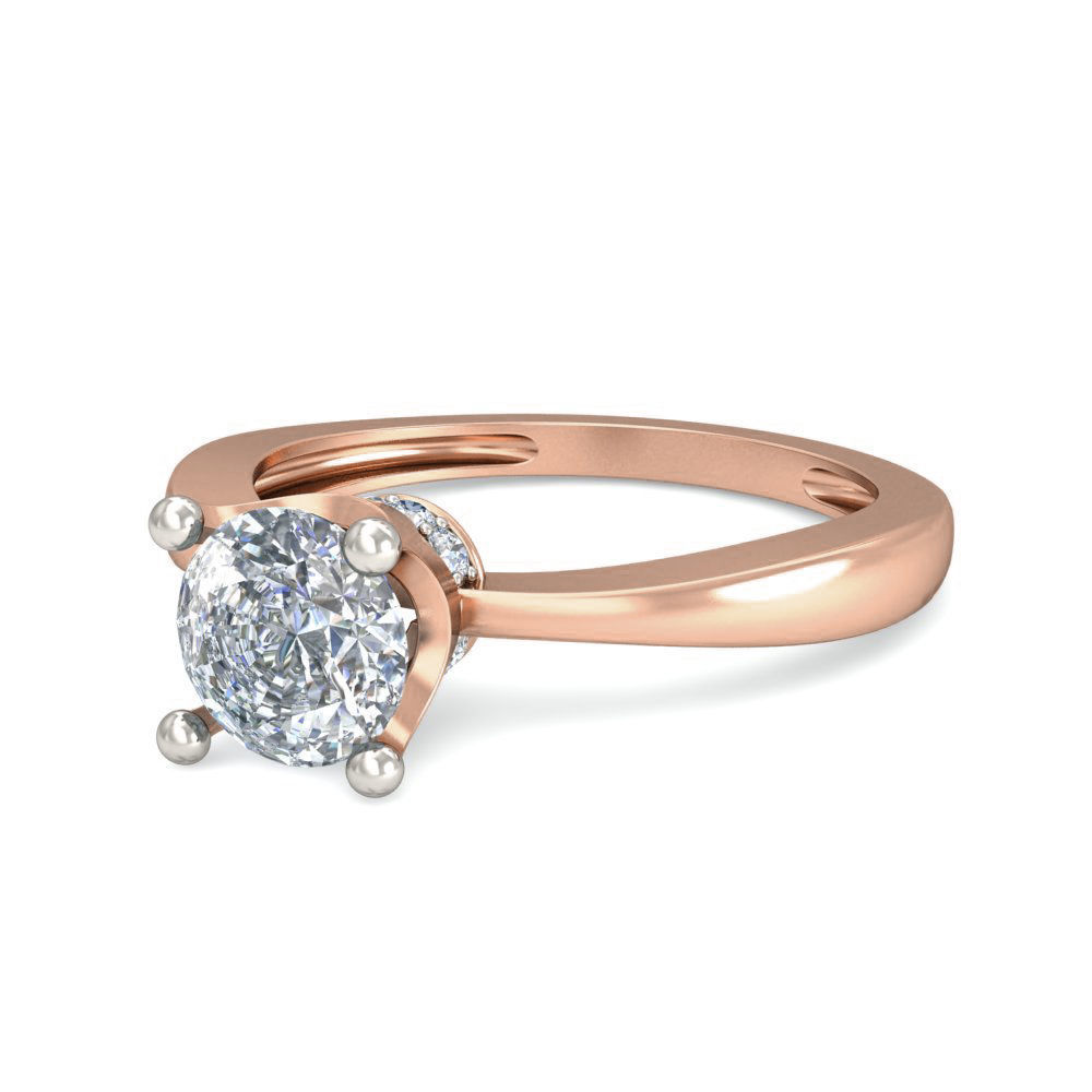 Women Solitaire Ring 3dm stl 3mf mtl gltf glb obj render detail 3D print model_14