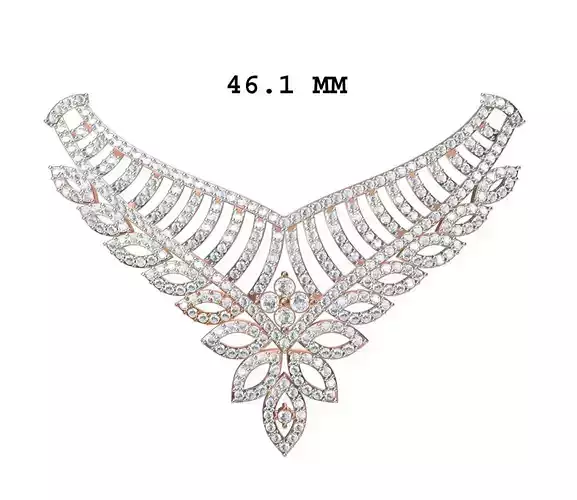 Women Necklace Pendant STL JCD Details