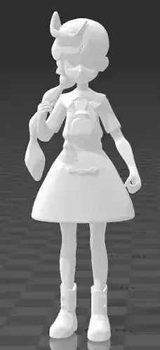  choe pokemon trainer 3D print model
