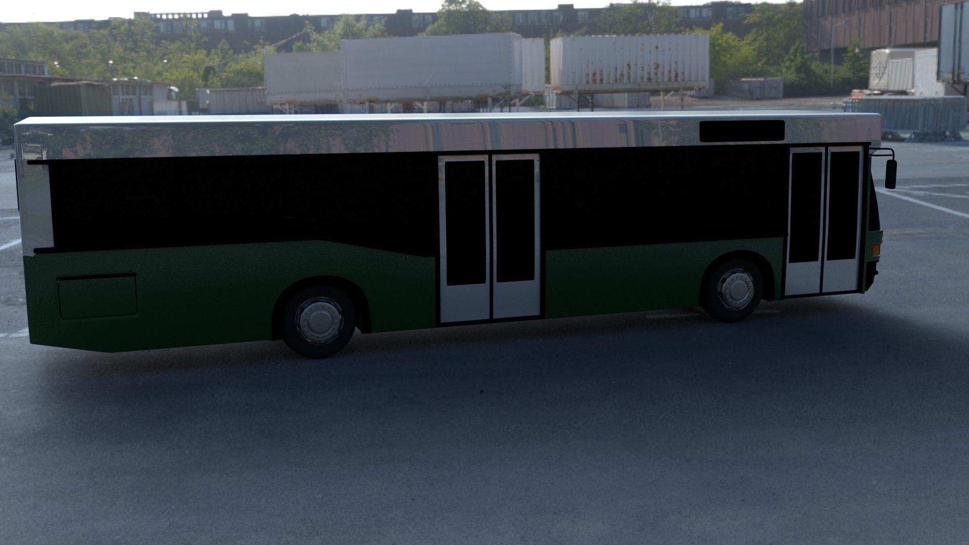 MAZ 105 HDRI 3D model_2