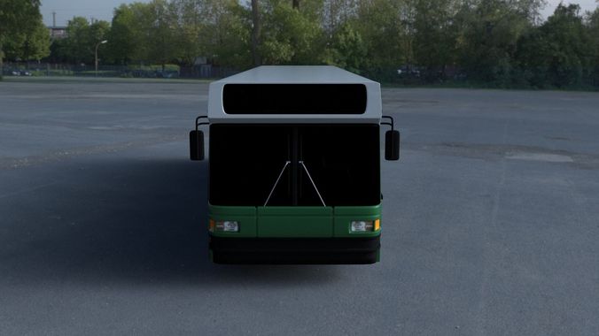 MAZ 105 HDRI 3D model