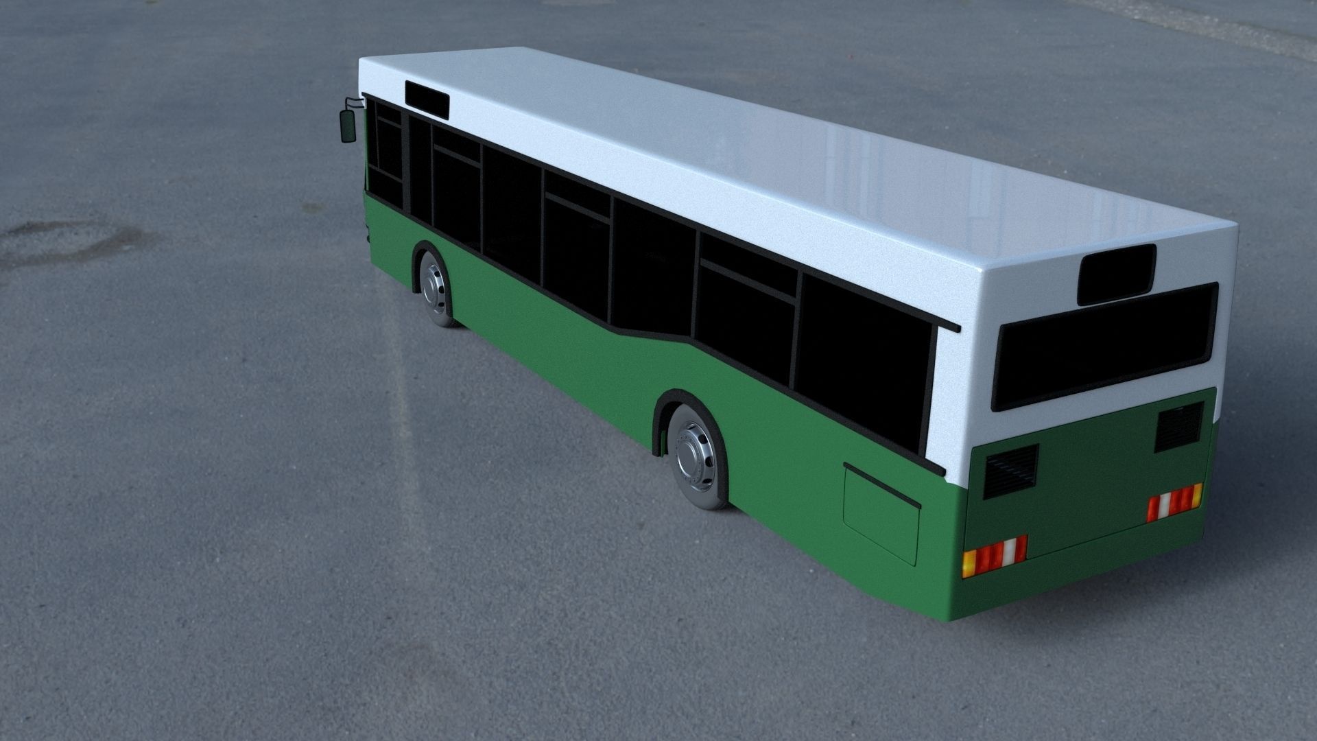 MAZ 105 HDRI 3D model_14