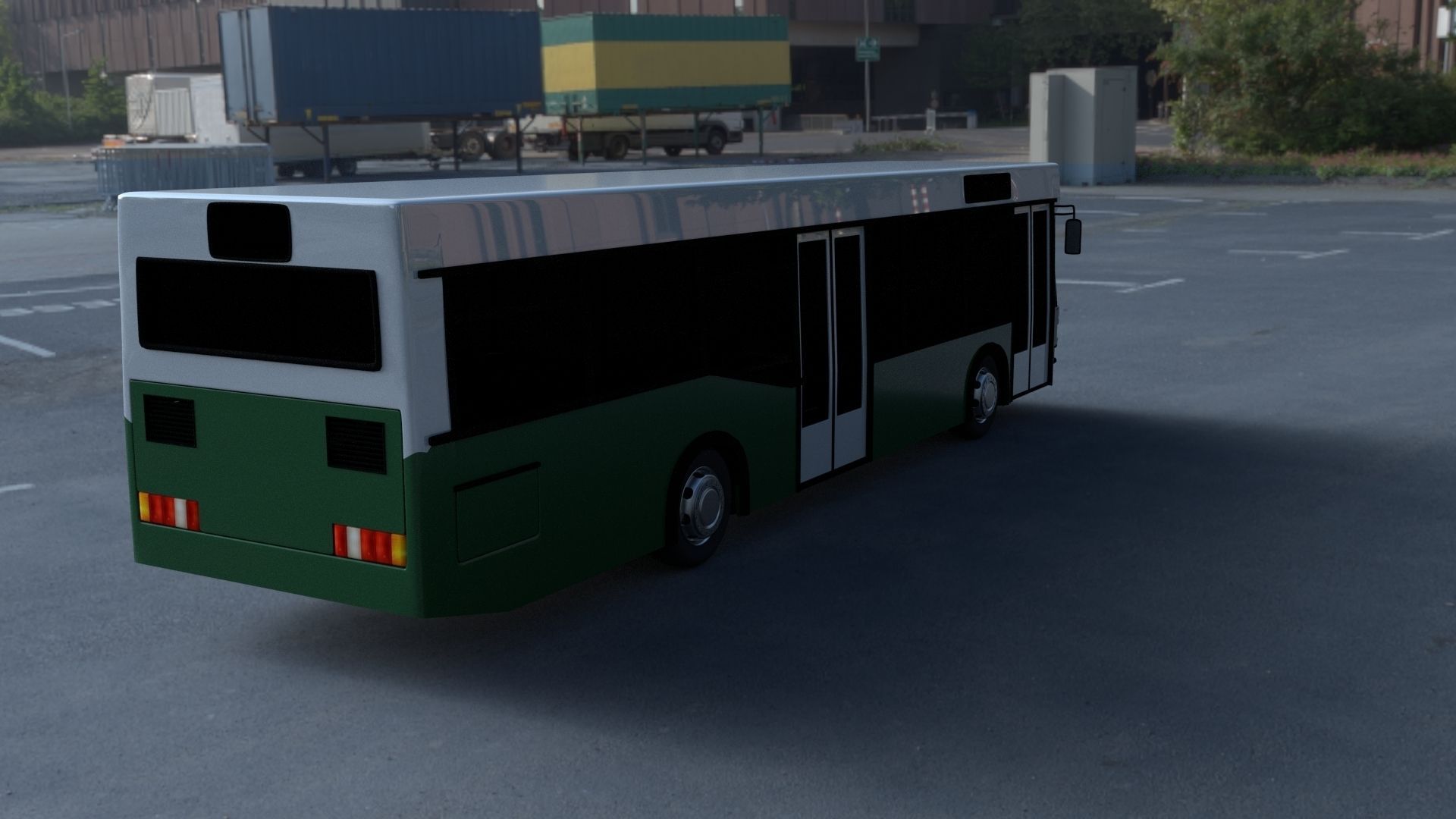 MAZ 105 HDRI 3D model_4