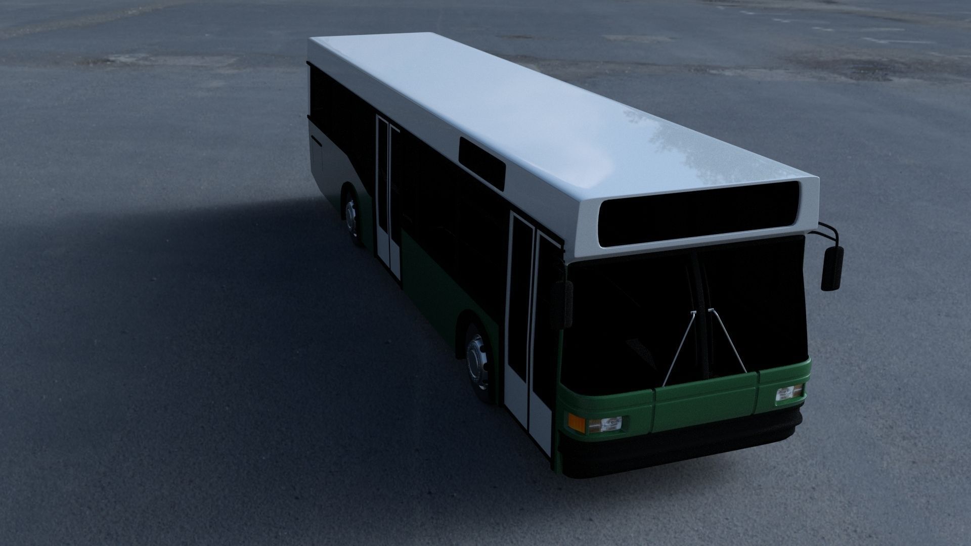 MAZ 105 HDRI 3D model_7