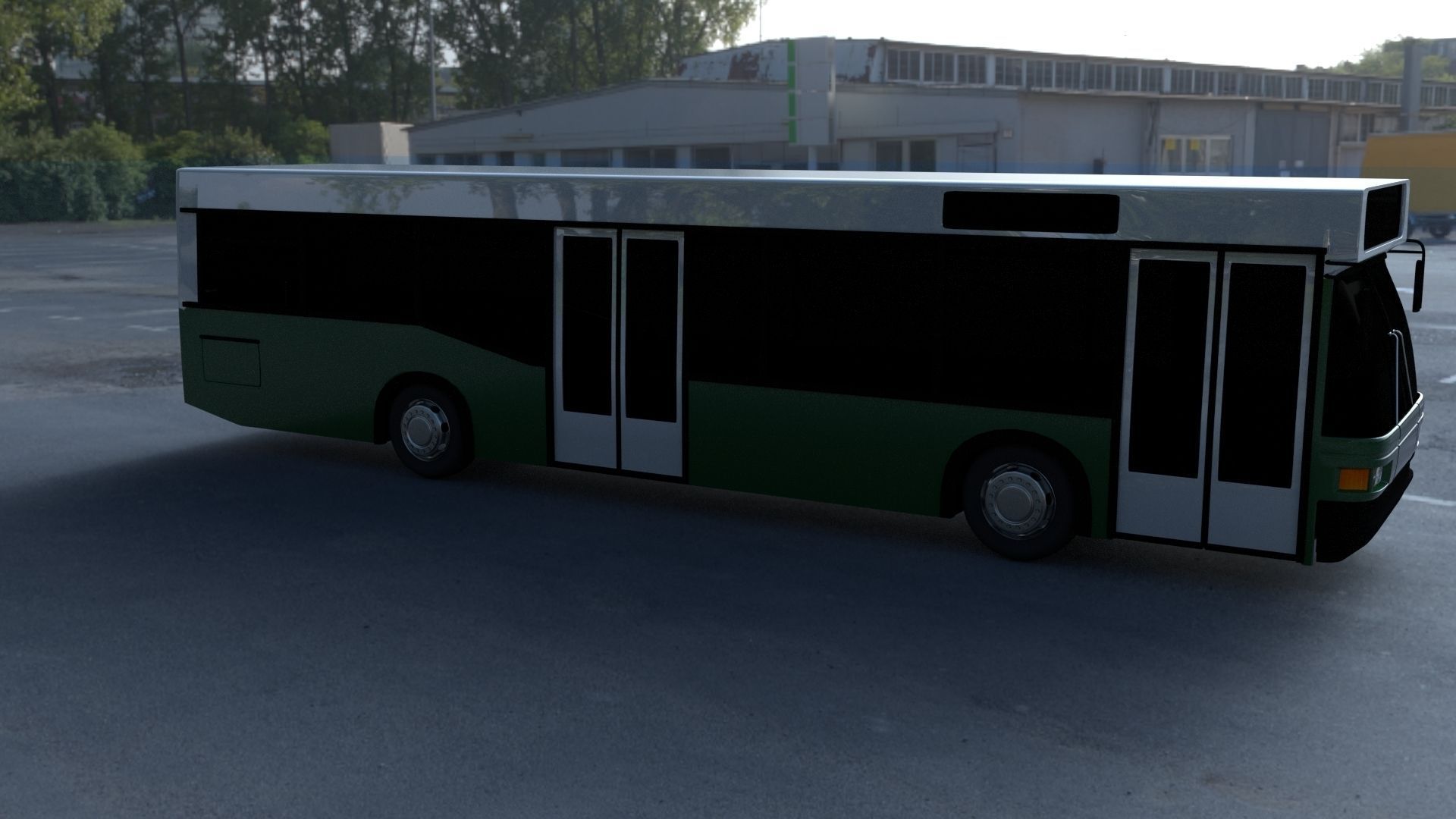 MAZ 105 HDRI 3D model_22