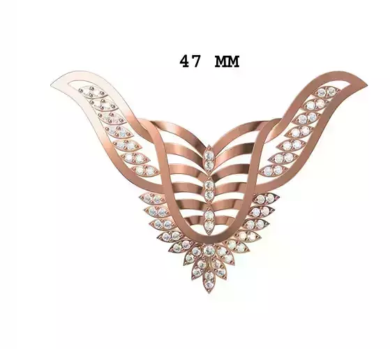 Women Necklace Pendant STL JCD Details