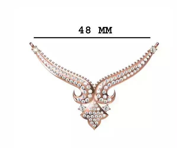 Women Necklace Pendant STL JCD Details