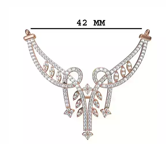 Women Necklace Pendant STL JCD Details
