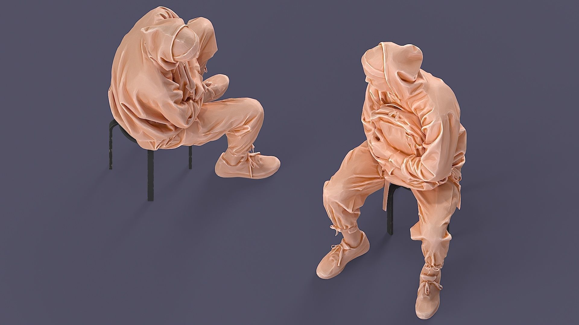 UrbanSway Seated Stylish Man 3D model_6