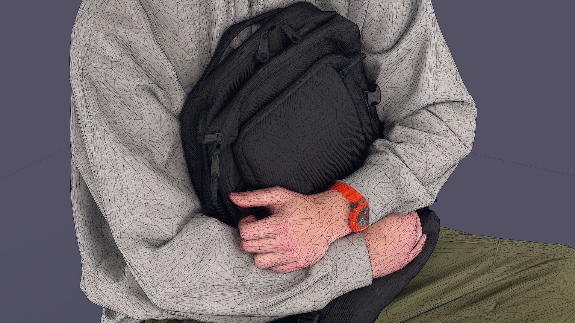 UrbanSway Seated Stylish Man 3D model_10