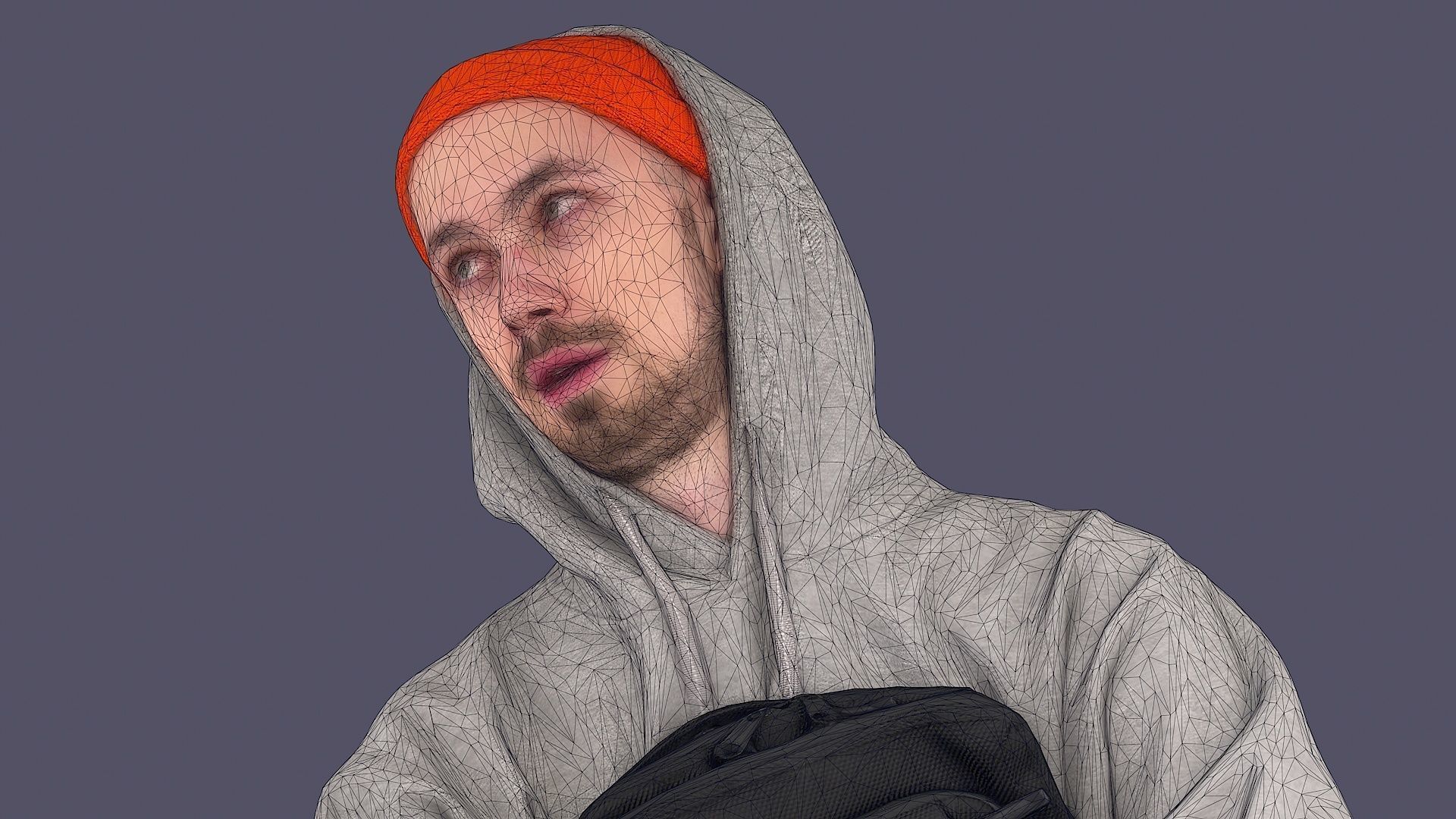 UrbanSway Seated Stylish Man 3D model_8