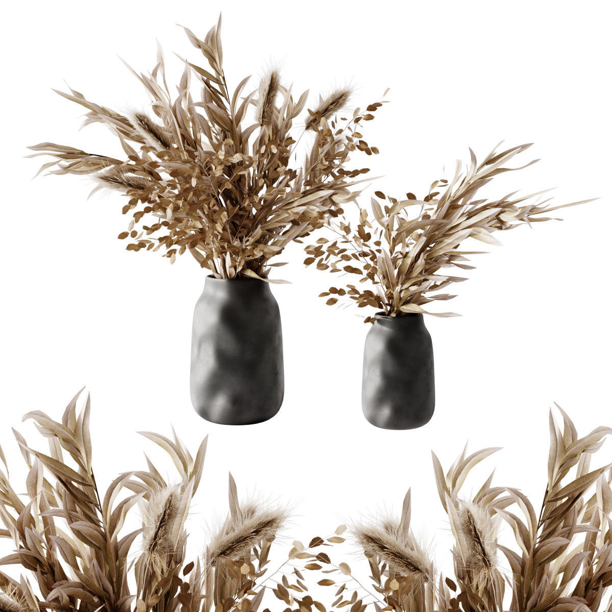 Decor set lagurus 3 3D model_1