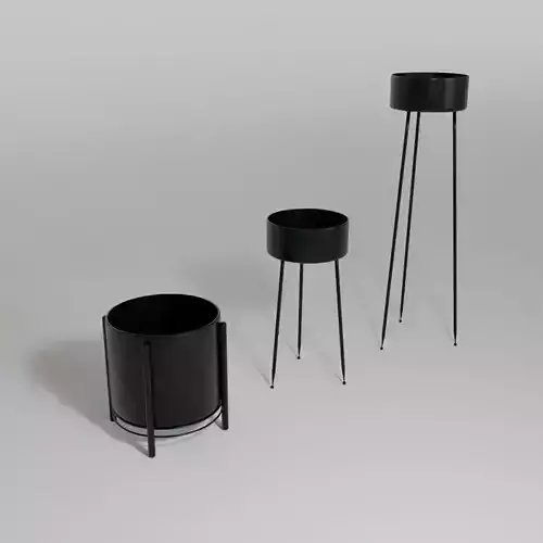 Plant pots collection