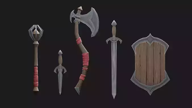 Stylized Weapon Set