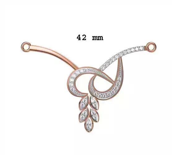 Women Necklace Pendant STL JCD Details