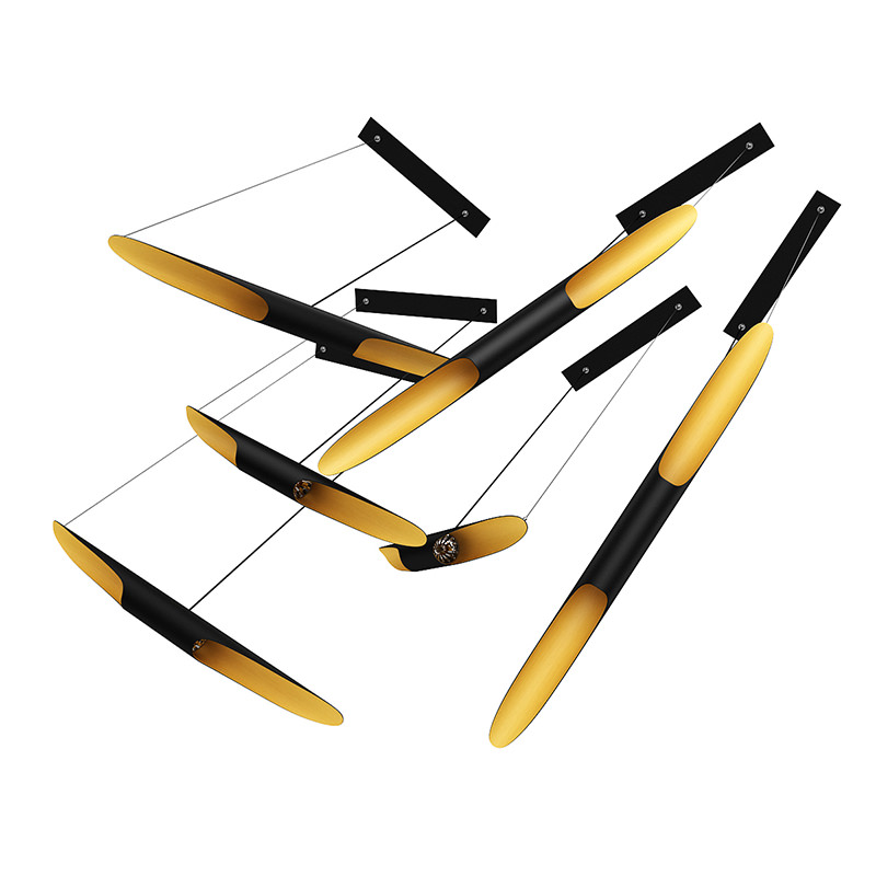 Ceiling Lamps Set 1 3D model_5