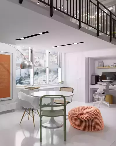 Aesthic Loft Apartment