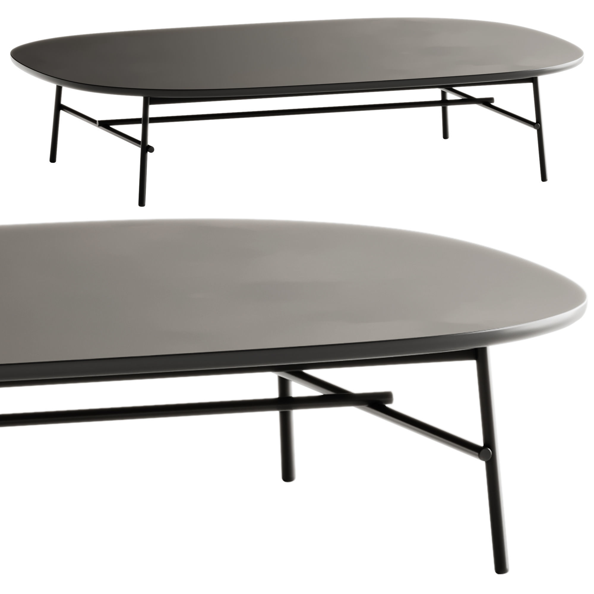 Tacchini KELLY Coffee tables 3D model_2