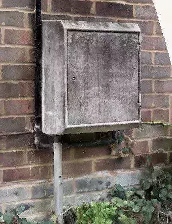 Outside Weathered Electrical box