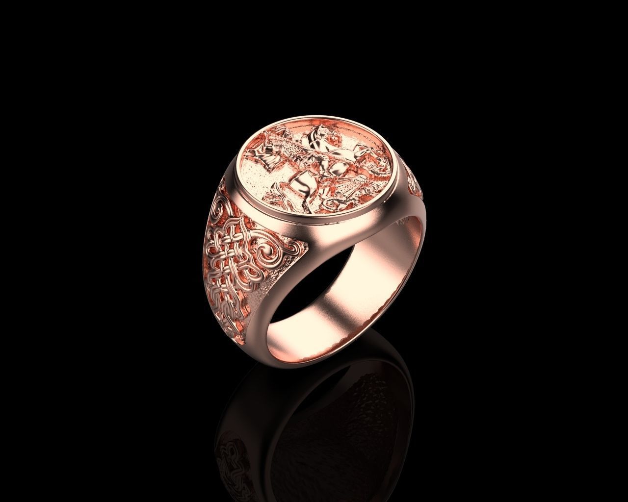 rings  Victorious 3D print model_7