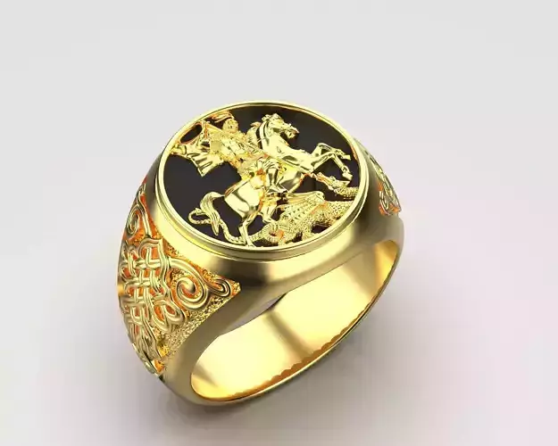 rings  Victorious 3D print model