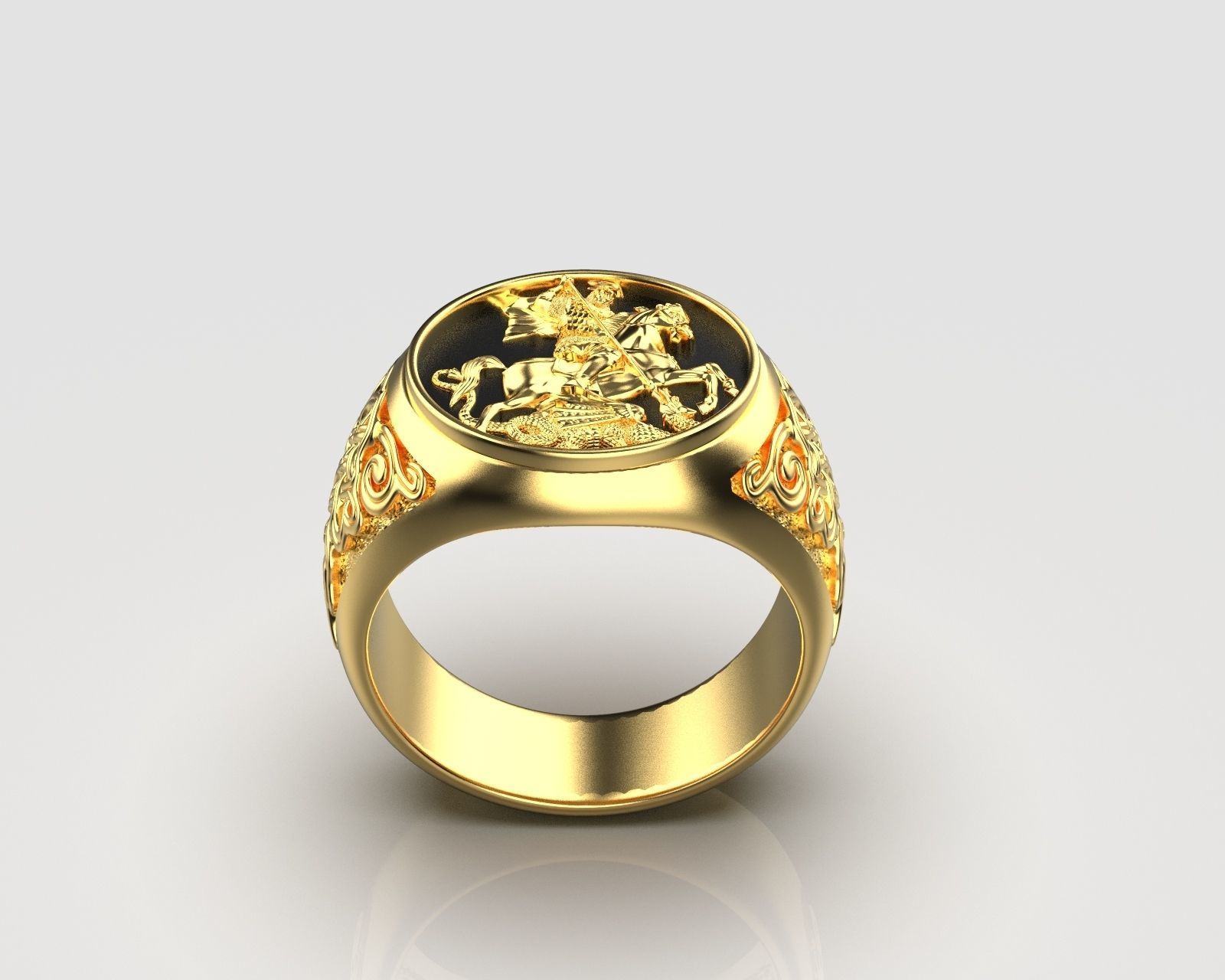 rings  Victorious 3D print model_2