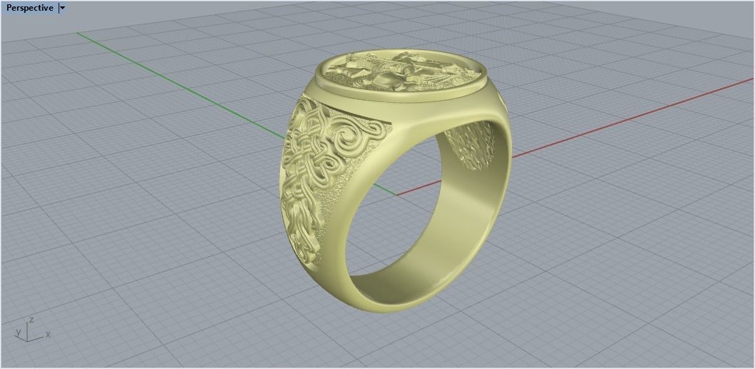 rings  Victorious 3D print model_15