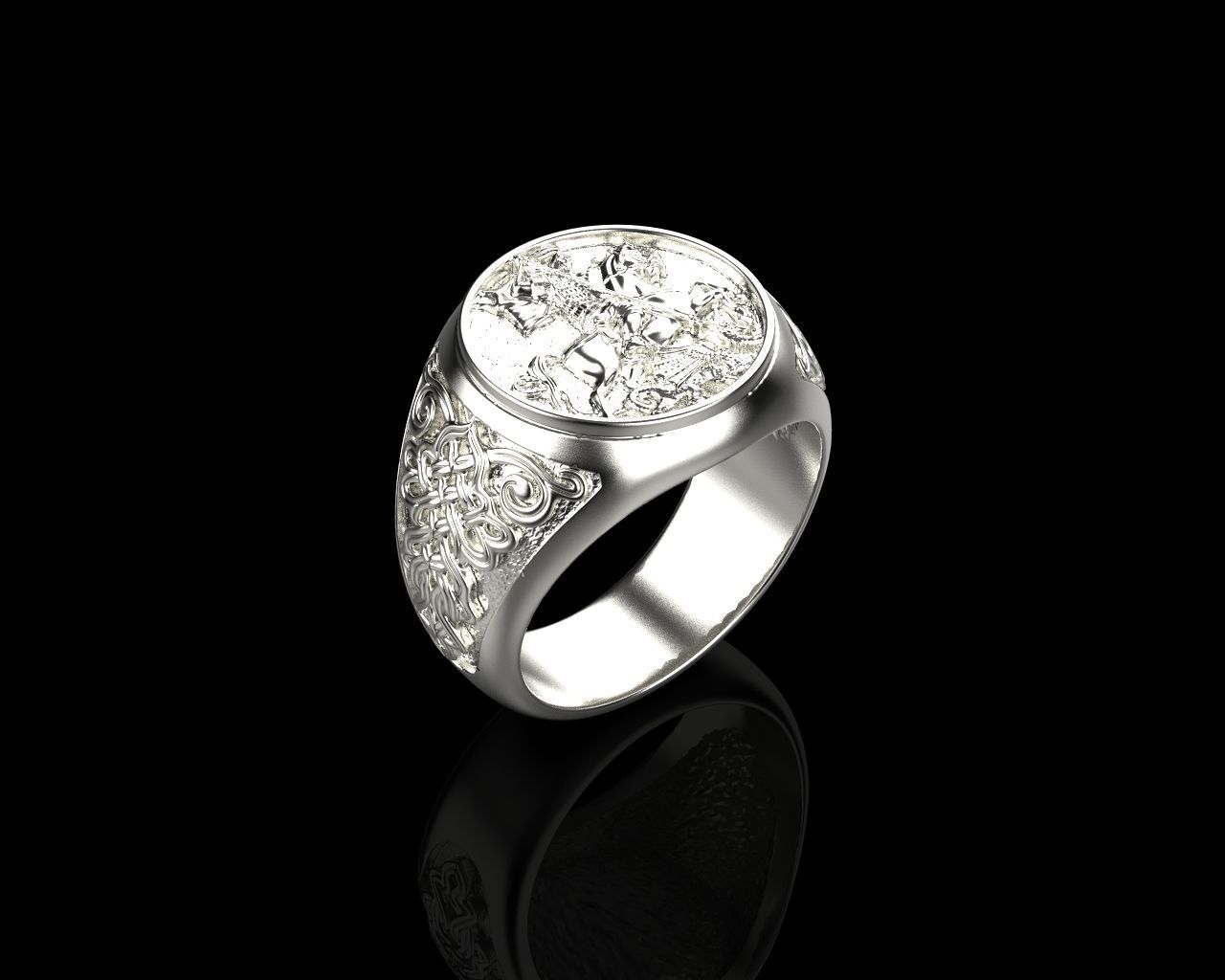 rings  Victorious 3D print model_8