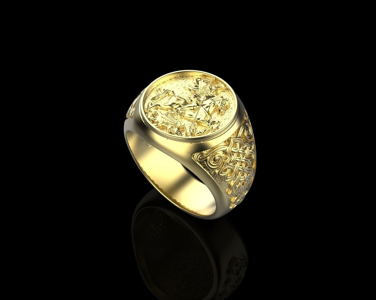 rings  Victorious 3D print model_6