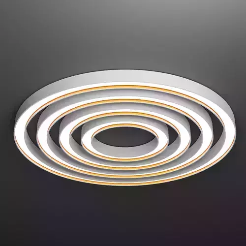 Line Circle Extruded-C 3D model
