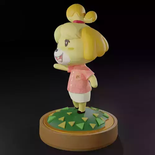 Isabelle - Animal Crossing 3D print model
