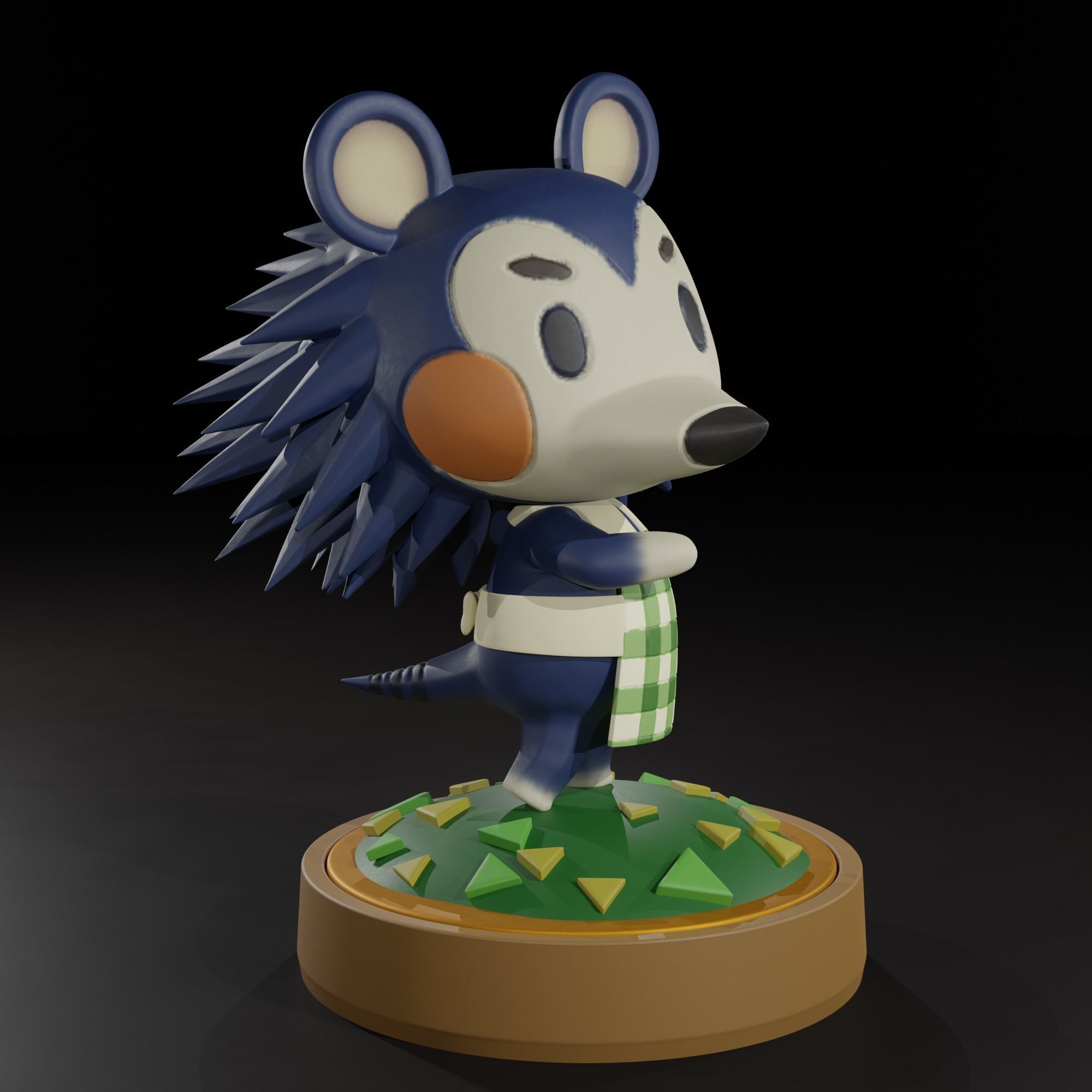 Mabel Animal Crossing 3D model 3D printable CGTrader