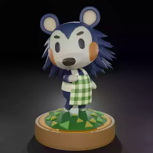 Mabel - Animal Crossing 3D print model